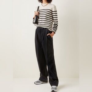 Paradis Perdus Celestin Breton-Striped Knit Sweater Parisian Minimalist Size XS
